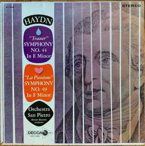【中古】米LP Joseph Haydn : Orchestra San P Symphony No. 44 (”Trauer”) - Symphony No. 49 (La Pa DL710069 Decca /00260 【中古】米LP Joseph Haydn : Orchestra San P Symphony No. 44 (”Trauer”) - Symphony No. 49 (La Pa DL710069 Decca /00260
