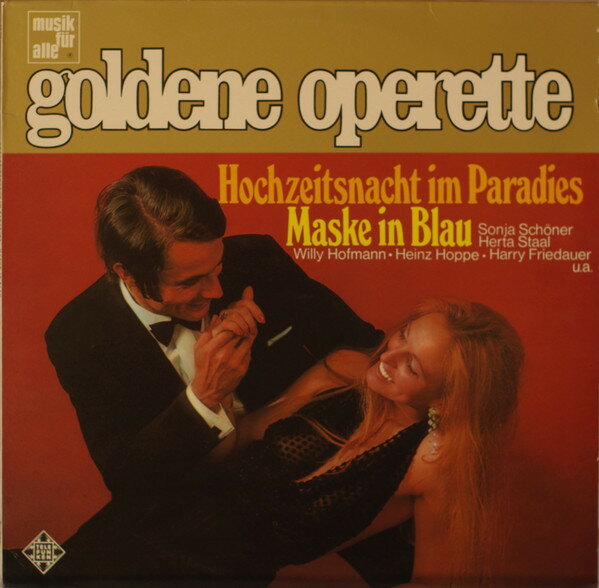 ・アーティスト Various ・タイトル Hochzeitsnacht Im Paradies / Maske In Blau ・レーベル TELEFUNKEN NT503 ・フォーマット LPレコード ・コンディション(盤) 非常に良い(EX) ・コンディション(ジャケット) 非常に良い(EX) ・コンディション(帯) オビなし ・特記事項 サンプル画像です。実際の商品の画像ではありません 商品写真はバーコード/カタログ番号に対応したサンプル画像ですので、お送りする商品の画像ではありません。帯やライナーなどの付属品は、特記事項に記載されている場合のみ含まれます。プロモやカラーレコードなどの仕様についても、該当する場合のみ特記事項に記載しています。 【ご購入前に必ずご確認ください】 ・本店サイト(www.recordcity.jp)とは価格、送料が違います ・本店サイト、その他支店のオーダーとは同梱発送できません ・別倉庫から発送しているため、店頭受け渡しは対応しておりません ・一部商品は他の通販サイトでも販売しているため、ご注文のタイミングによっては商品のご用意ができない場合がございます。 ・土日祝日はお休みです 金曜・祝前日9時以降のご連絡またはご入金は、返答または発送が週明け・祝日明けに順次対応となります。 ・ご購入後のキャンセル不可 ご購入後のキャンセルはいかなる理由においてもお受けできません。ご了承の上、ご購入くださいませ。 ・日本郵便(ゆうパック/ゆうメール)によるお届けになります。 ・中古品であることをご理解ください 当ストアではお客様よりお譲りいただいた中古商品を主に販売しております。中古品であることをご理解の上ご購入ください。また、一部商品はRecordCityオンラインストアで試聴可能です。 ・返品について お客様のご都合による返品は一切承っておりません。 表記の内容と実際の商品に相違がある場合、また針飛び等で返品・返金をご希望される場合は、商品の到着後1週間以内にご連絡ください。商品の返送をこちらで確認後、キャンセル・返金を行います。 コンディションVG以下の商品は返品できません。プレイに影響のない表面のこすれ傷、プレス起因のノイズ盤は返品の対象外です。 【コンディション表記】 ・ほぼ新品(M-)(Like New) 完全な新品。未使用。当店ではほぼ使用しません ・非常に良い(EX)(Excellent) 中古盤として美品な状態。わずかな経年を感じるものの傷みを感じさせない、当店基準で最高の状態 ・良い(VG+)(Very Good Plus) 丁寧に扱われた中古品で、軽い使用感がみられる。 ・可(VG)(Acceptable) 使い込まれた中古品で、「良い」よりもさらに使用感がみられる。 ・悪い(VG-)(Bad) 状態が悪いアイテム。使用の保障はなく、再生不可、針飛び、目立つノイズがあるかもしれない。状態によるクレーム不可。返品不可。 ・非常に悪い(G)(Very Bad) 「悪い」よりさらに状態が悪いアイテム。使用の保障はなく、再生不可、針飛び、目立つノイズがあるかもしれない。状態によるクレーム不可。返品不可。 ・ジャンク(Fair)(Junk/Fair) 割れている、反っている、水ダメージがある、カビ、ジャケットが分離している、ひどい書き込み、ひどい擦れなど最低の状態。使用の保障はなく、再生不可、針飛び、目立つノイズがあるかもしれない。状態によるクレーム不可。返品不可。 ・ジャンク(Poor)(Junk/Poor) 割れている、反っている、水ダメージがある、カビ、ジャケットが分離している、ひどい書き込み、ひどい擦れなど最低の状態。使用の保障はなく、再生不可、針飛び、目立つノイズがあるかもしれない。状態によるクレーム不可。返品不可。