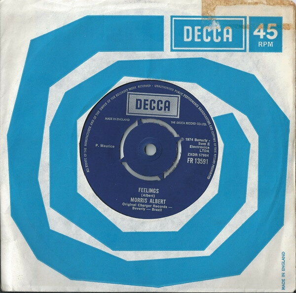 쥳ɥƥ ŷԾŹ㤨֡š۱7 Morris Albert Feelings FR13591 Decca /00080פβǤʤ713ߤˤʤޤ