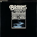 【中古】英LP Brahms. Philharmonia Orchestra Symphony No. 1 In C Minor Op. 68 SH314 WO...