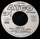 【中古】米7” Lester & Denwood America (What Have You Done?) 456917 ATCO Records /0008...