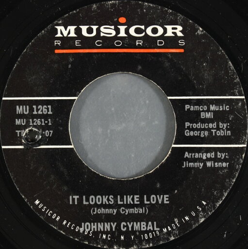 【中古】米7” Johnny Cymbal It Looks Like Love / May I Get To Know You MU1261 Musicor Records /00080 【中古】米7” Johnny Cymbal It Looks Like Love / May I Get To Know You MU1261 Musicor Records /00080