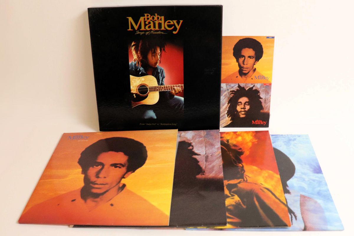 šۥޥ8discs LP Bob Marley Songs of Freedom TGLBX1 TUFF GONG /01920