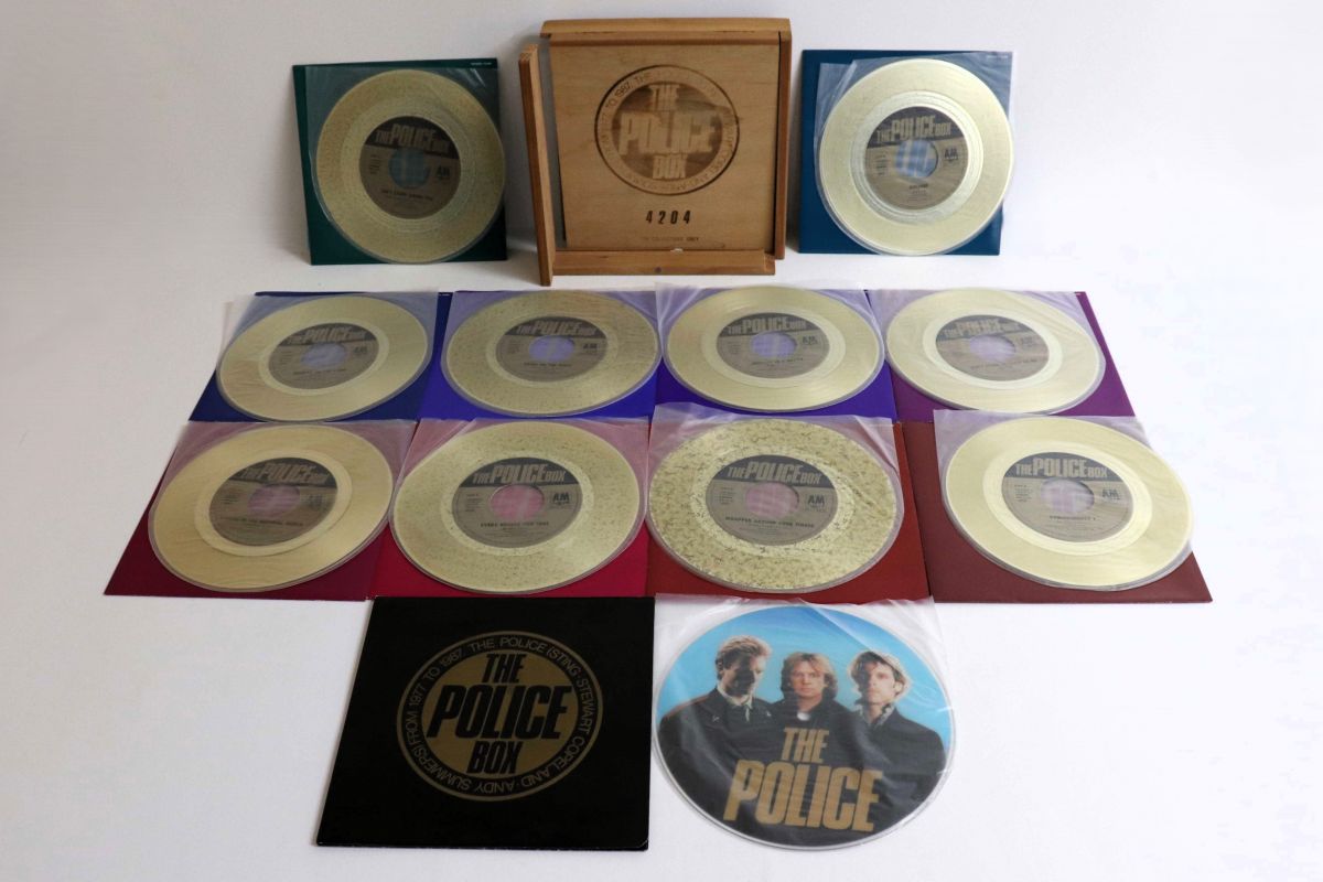 š10discs 7 Police Police Box 118Y3039 A&M /01040