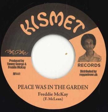 Artist Name: J - 【新品】欧7” Freddie Mckay / Revolutionarie Peace Was In The Garden / Adam And Eve RF441 Kismet EU /00048