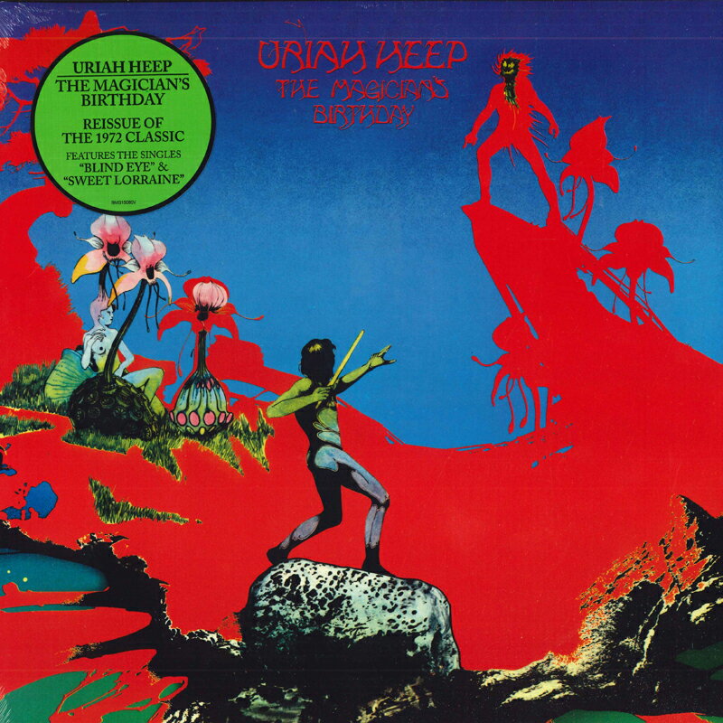 【新品】米LP Uriah Heep The Magicians Birthday BMG15080V Sanctuary Records Gr 未開封 /00400