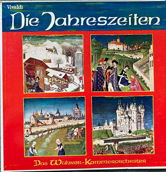 独LP Vivaldi Das Wuhrer-Kammerorchester Die Jahreszeiten STCL575 Somerset /00260