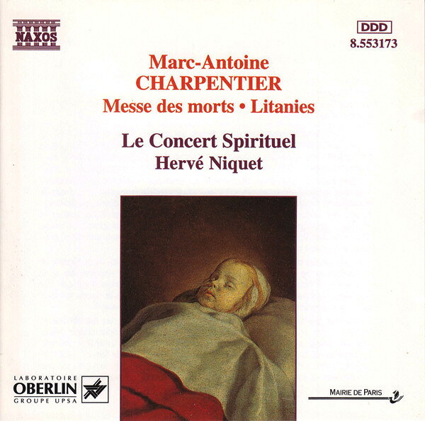欧CD Marc-Antoine Charpentier, Herv Messe Des Morts-Niqu 8553173 Naxos /00110