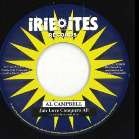 楽天レコードシティ 楽天市場店【新品】欧7” Al Campbell / Junior Roy Jah Love Conquers All / High Grade II7”261 Irie Ites EU /00048