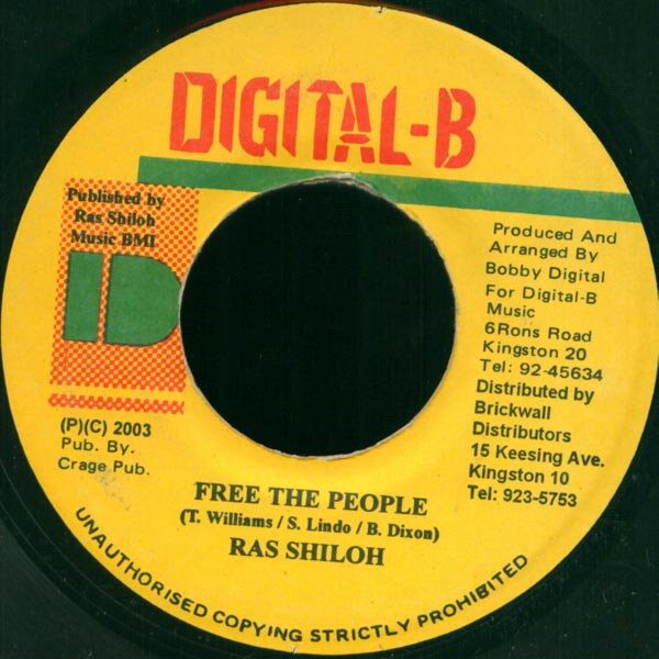 šۥޥ7 Ras Shiloh Free The People NONE Digital-B /00080