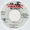 【中古】ジャマイカ7” General B A Dat Happen NONE Monster Shack Music /00080