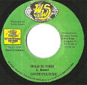 【中古】ジャマイカ7” Louie Culture Hold Di Vibes NONE WWS Records /00080