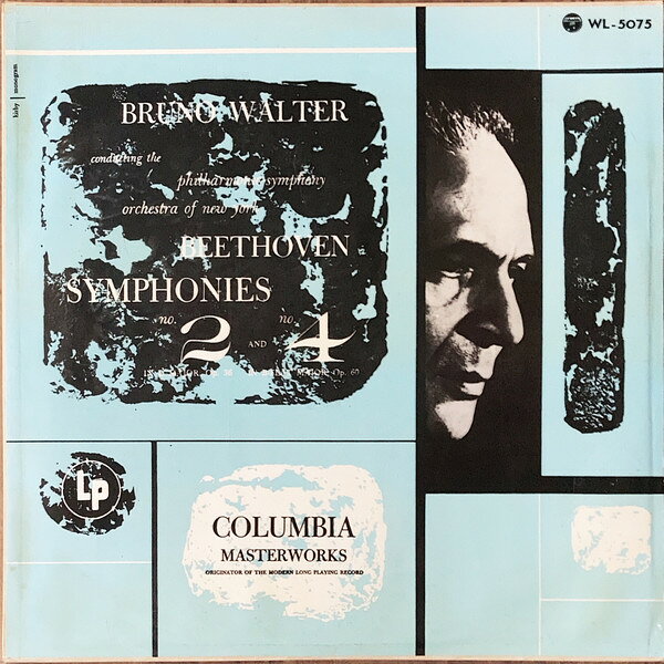 【中古】LP ブルーノ・ワルター指揮 ベートーヴェン交響曲第2番　第4番 WL5075 COLUMBIA /00260 recordcity-10278378 RECORD CITY 楽天市場店 パッケージ画像