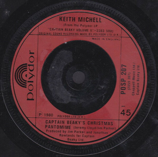 【中古】英7” Keith Michell Captain Beakys Christmas Pantomime POSP207 Polydor /00080