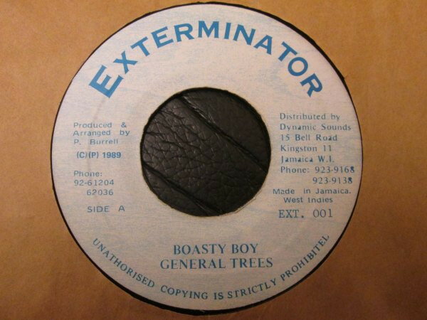 【中古】ジャマイカ7” General Trees Boasty Boy EXT001 Exterminator /00080