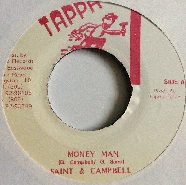 【中古】ジャマイカ7” General Saint & Donovan Campbe Money Man NONE Tappa Records /00080