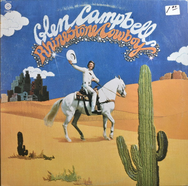 【中古】米LP Glen Campbell Rhinestone Cowboy SW11430 Capitol Records /00260