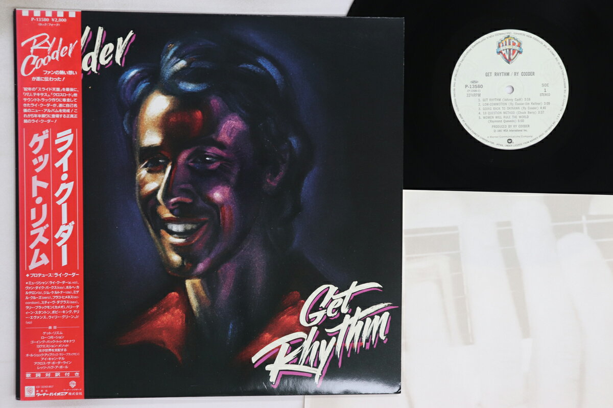【中古】LP Ry Cooder Get Rhythm P13580 WARNER BROS /00260