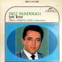 【中古】米LP Fritz Wunderlich Lyric Tenor Opera Operetta Song In Memoriam S60043 SERA...