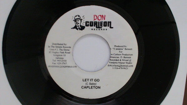 【中古】ジャマイカ7” Capleton Let It Go NONE Don Corleon Records /00080