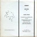 【中古】米LP Gabriel Pierne Cydalise Et Le Chevre-pied / Divertissements Sur Un MHS14...
