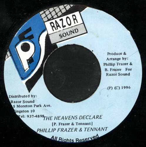 【中古】ジャマイカ7” Phillip Fraser & Tennant The Heavens Declare NONE Razor Sound /00080 【中古】ジャマイカ7” Phillip Fraser & Tennant The Heavens Declare NONE Razor Sound /00080