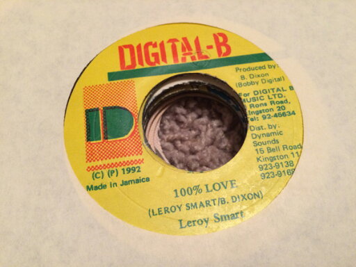 【中古】ジャマイカ7” Leroy Smart 100% Love NONE Digital-B /00080 【中古】ジャマイカ7” Leroy Smart 100% Love NONE Digital-B /00080