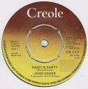【中古】英7” John Asher Twistn Party CR117 Creole Records /00080