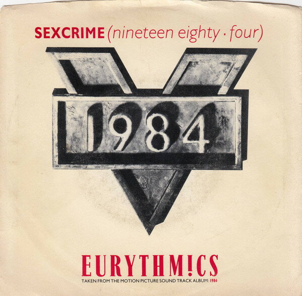 【中古】米7” Eurythmics Sexcrime (Nineteen Eighty・Four) PB13956 RCA /00080