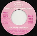 【中古】英7” Freddie McGregor Love Must Conquer CRT803 Charm /00080