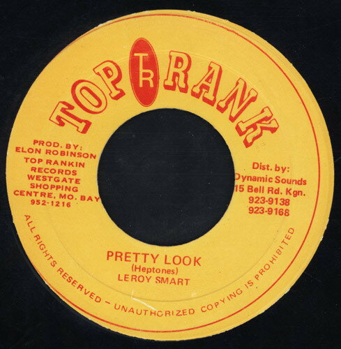 楽天レコードシティ 楽天市場店【中古】ジャマイカ7” Leroy Smart Pretty Look NONE Top Rank /00080