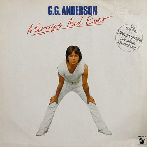 【中古】独LP G.G. Anderson Always And Ever 204108 Hansa International /00260