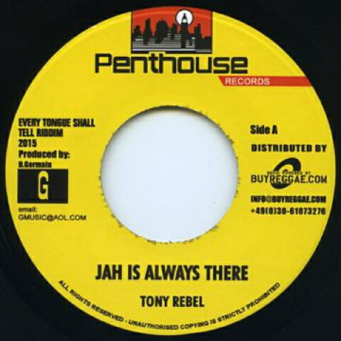 欧7” Tony Rebel / Exco Levi Jah Is Always There / Youths Dem So Violent Penthouse/Buyreggae /00048