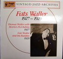 【中古】豪LP Fats Waller Fats Waller 1927-1929 850 Swaggie Records /00260
