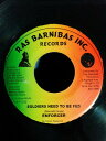 【中古】ジャマイカ7” Enforcer Soldiers Need To Be Fed RBP002 Ras Barnibas /00080(2)