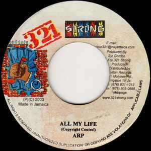 【中古】ジャマイカ7” A.R.P. All My Life NONE 321 Strong /00080