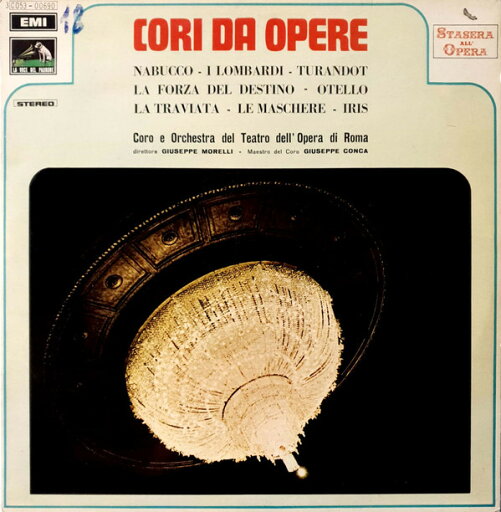 【中古】伊LP Coro e Orchestra Del Teatro De Cori da Opere 3C05300690 EMI /00260 【中古】伊LP Coro e Orchestra Del Teatro De Cori da Opere 3C05300690 EMI /00260