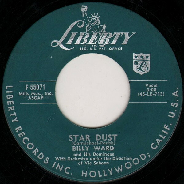 米7” Billy Ward &amp; His Dominoes Star Dust F55071 Liberty /00080