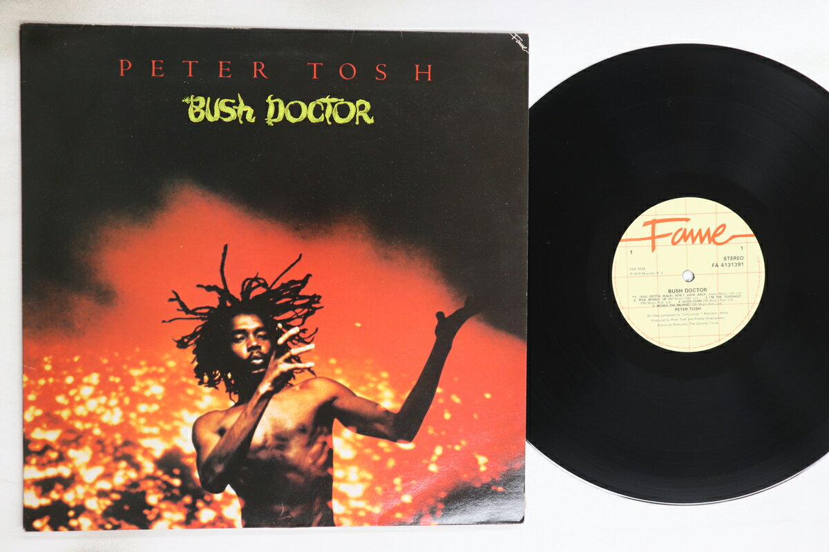 【中古】英LP Peter Tosh Bush Doctor FA4131391 FAME /00260