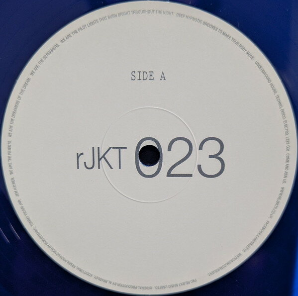 【中古】12” Al Bradley Libra RJKT023 REJEKT MUSIC /00250
