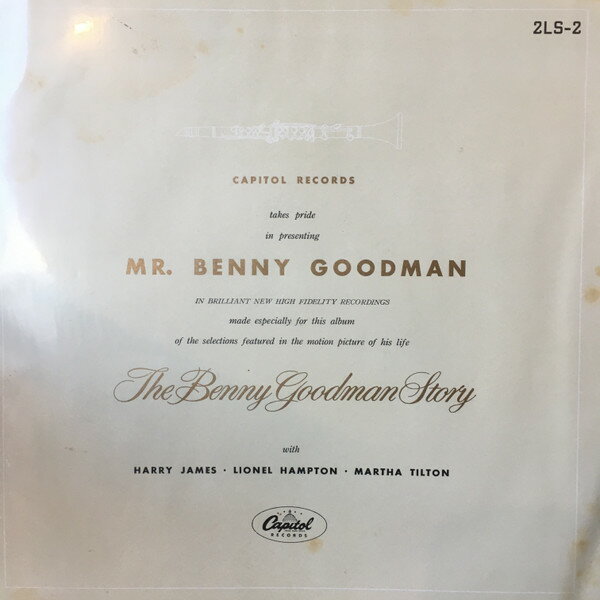����š�LP Mr. Benny Goodman Benny Goodman Story 2LS2 CAPITOL /00260