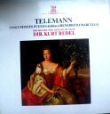 【中古】仏LP Telemann - Orchestre Pro Arte Vingt Petites Fugues Dediees A Benedetto M...