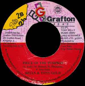 【中古】ジャマイカ7” Brian &amp; Tony Gold Piece Of The Pumpkin GR0007 2B Grafton Road /00080