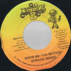 【中古】ジャマイカ7” Spragga Benz Show Me You Motion MAS213AJA Massive B /00080 【中古】ジャマイカ7” Spragga Benz Show Me You Motion MAS213AJA Massive B /00080