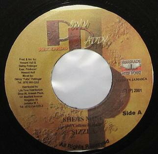 【中古】ジャマイカ7” Sizzla She Is Mine NONE Pown Daddy Records /00080