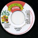 【中古】ジャマイカ7” Zabiki Zion Gate NONE Henfield Records /00080