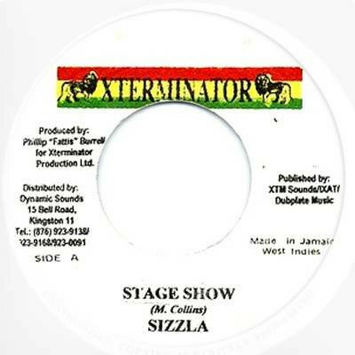 【中古】ジャマイカ7” Sizzla Stage Show NONE Xterminator /00080