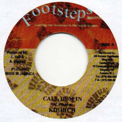 【中古】ジャマイカ7” Kiprich / Daddy Screw & Donova Call Dem In / Put It In Deh NONE Footsteps Records /00080 【中古】ジャマイカ7” Kiprich / Daddy Screw & Donova Call Dem In / Put It In Deh NONE Footsteps Records /00080