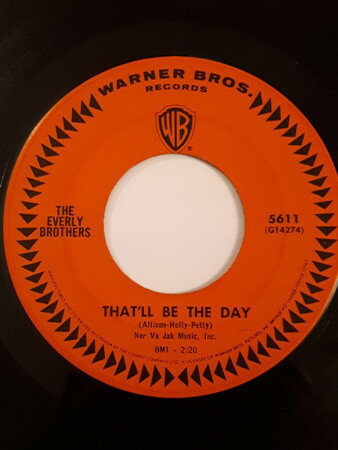 【中古】加7” Everly Brothers Give Me A Sweetheart 5611 Warner Bros. Records /00080 【中古】加7” Everly Brothers Give Me A Sweetheart 5611 Warner Bros. Records /00080