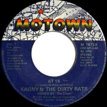 Artist Name: A - 【中古】加7” Kagny & The Dirty Rats At 15 / Dirty Rats M1672X MOTOWN /00080